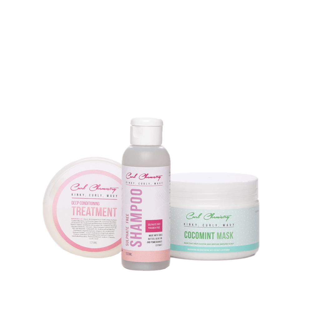 Curl Chemistry Deep Conditioning Wash Day Set