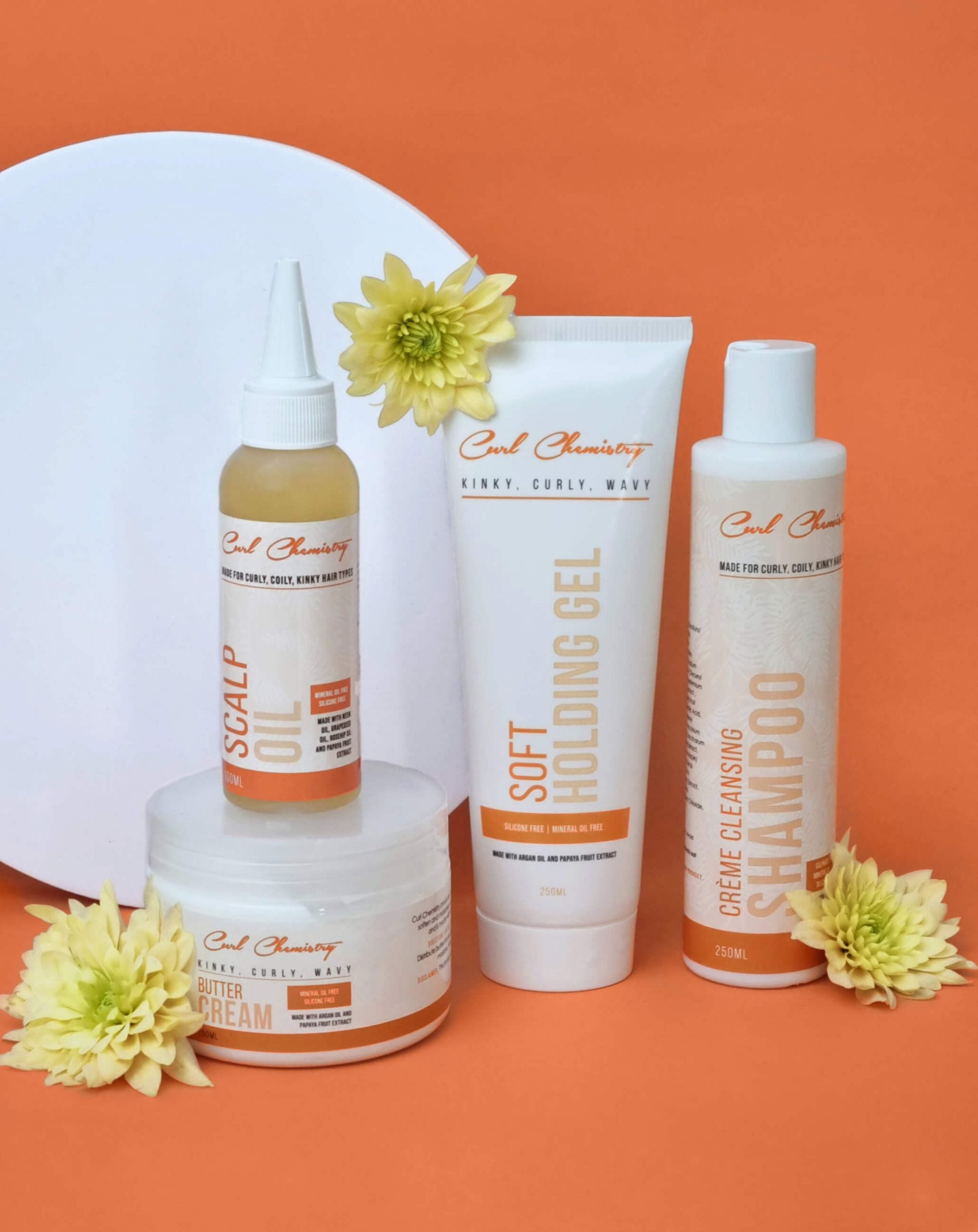Curl Chemistry Crème Cleansing Shampoo – Moisturising Low-Foam Curl Cleanser (250ml)