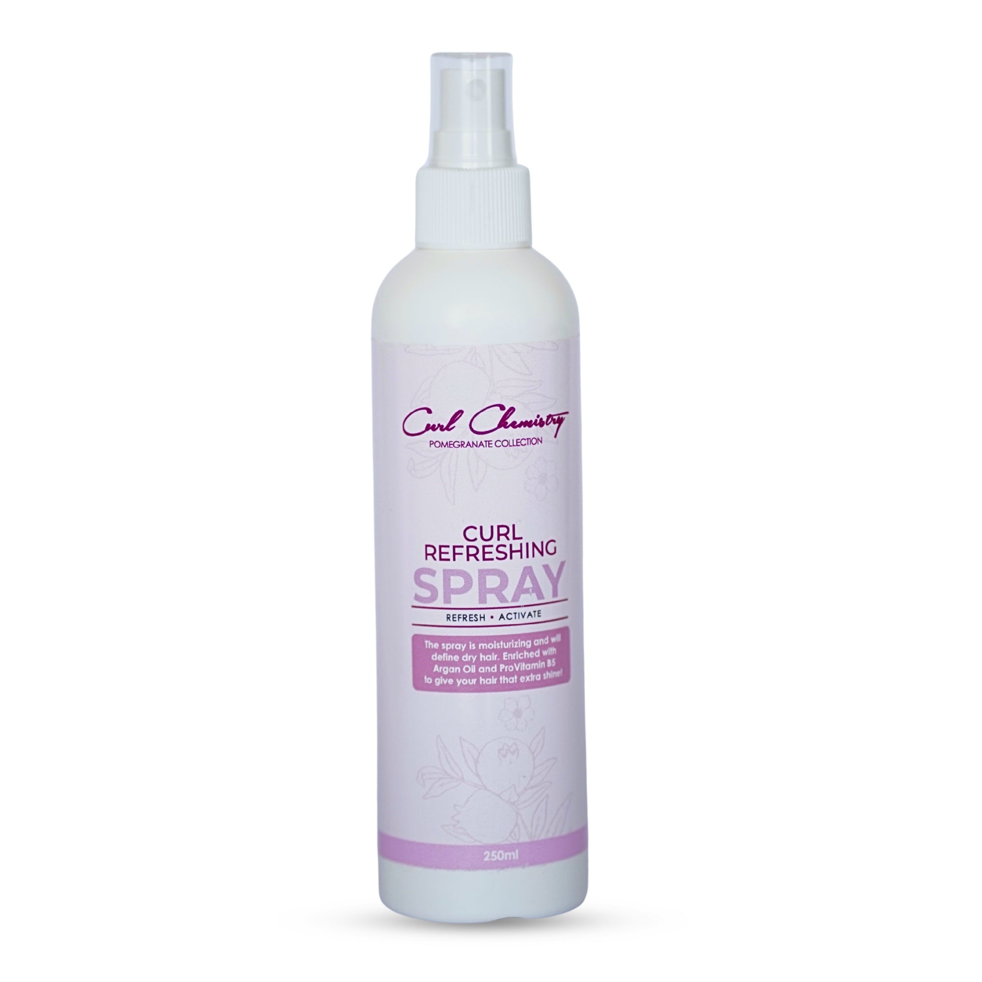 Curl Refreshing Spray with Argan Milk 250ml