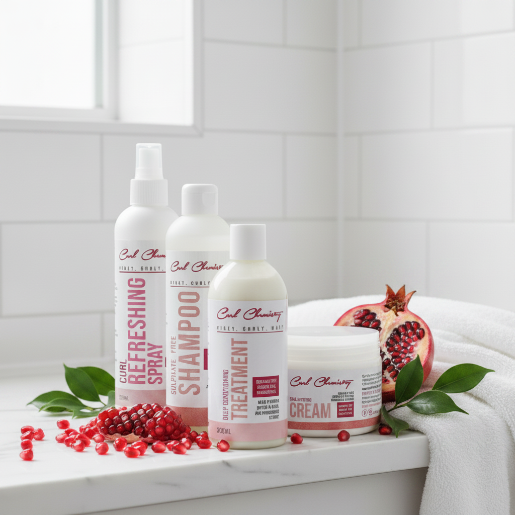 Curl Chemistry Pomegranate Full Range 250ml