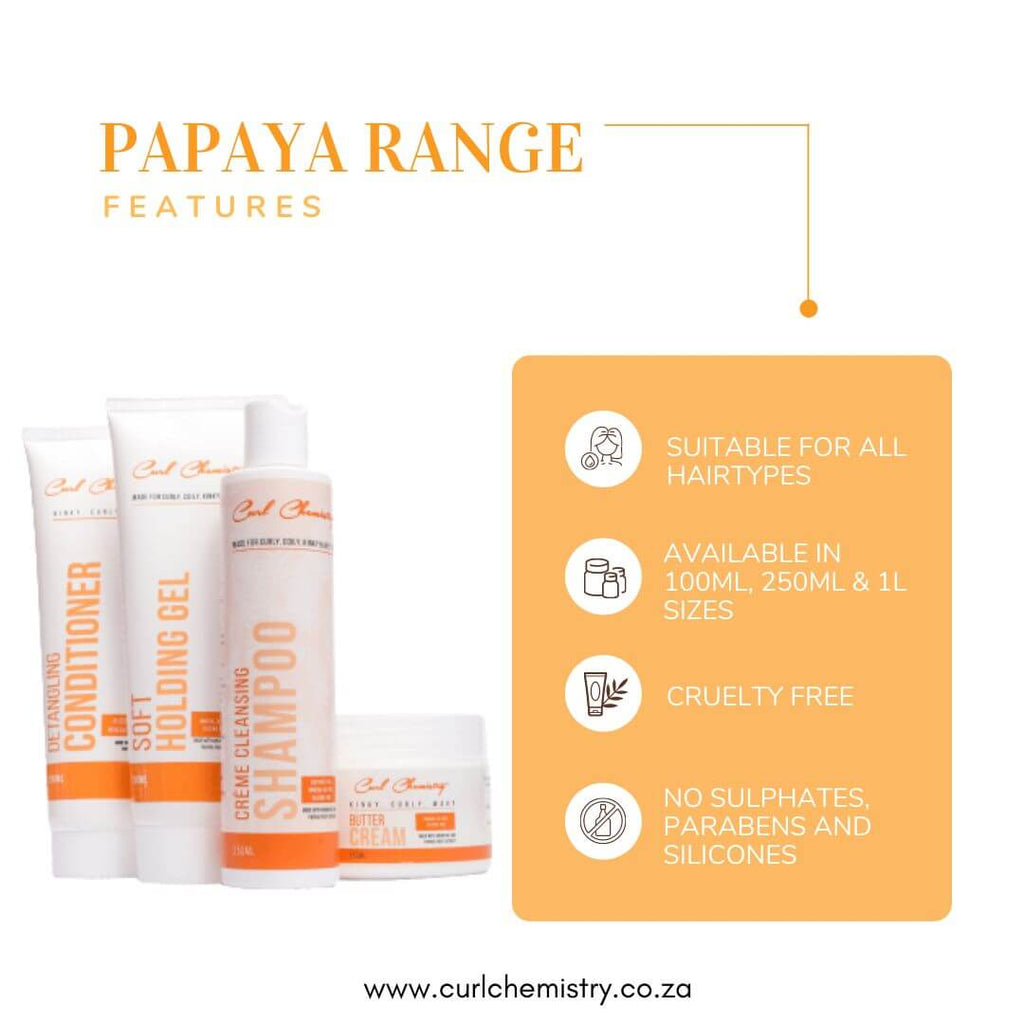 Curl Chemistry Cleansing, Conditioner, Gel & Butter Combo Bundle 250ml