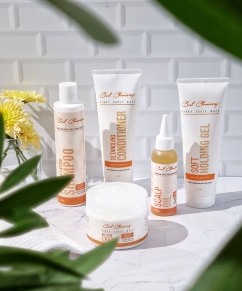 Curl Chemistry Cleansing, Conditioner, Gel & Butter Combo Bundle 250ml