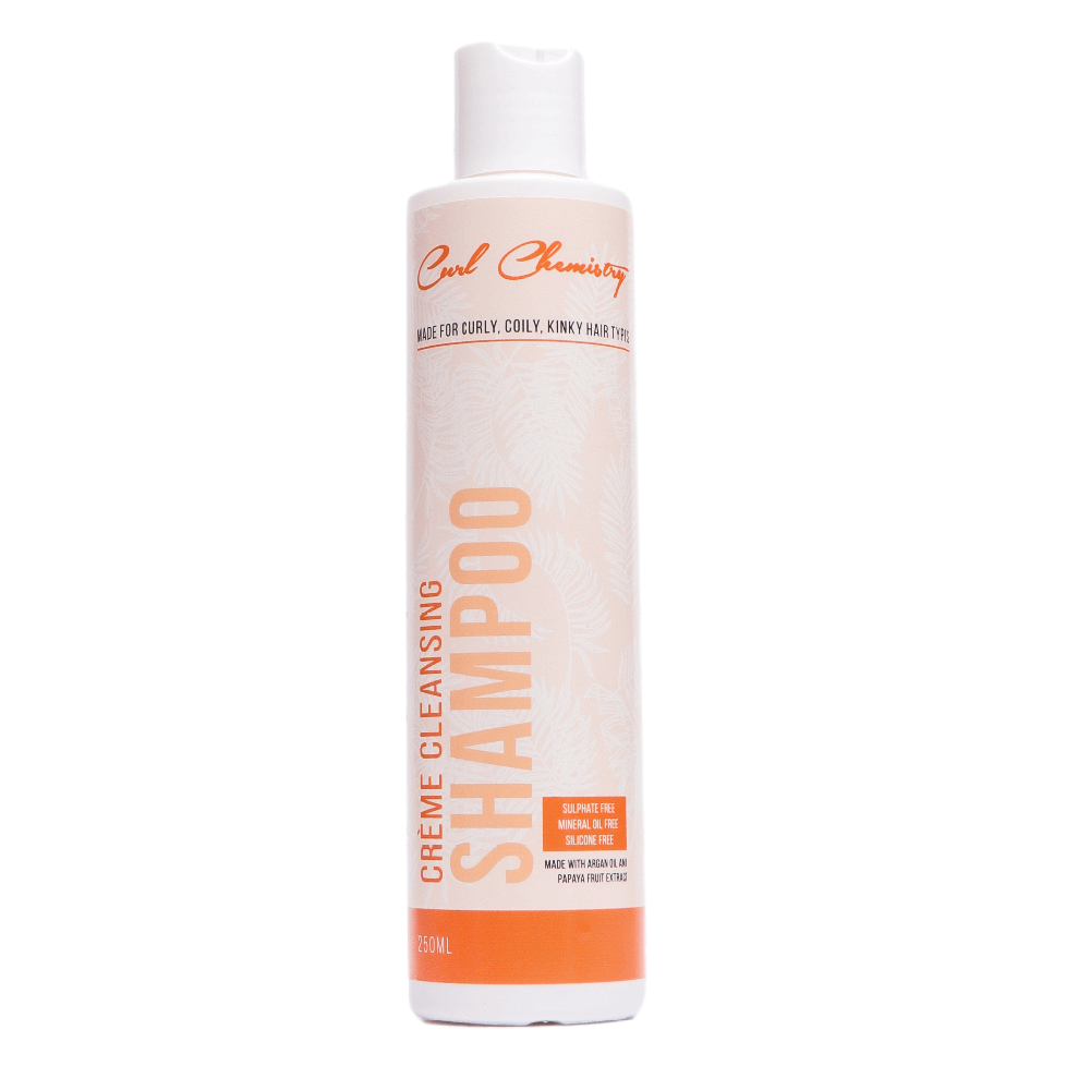 Curl Chemistry Crème Cleansing Shampoo – Moisturising Low-Foam Curl Cleanser (250ml)
