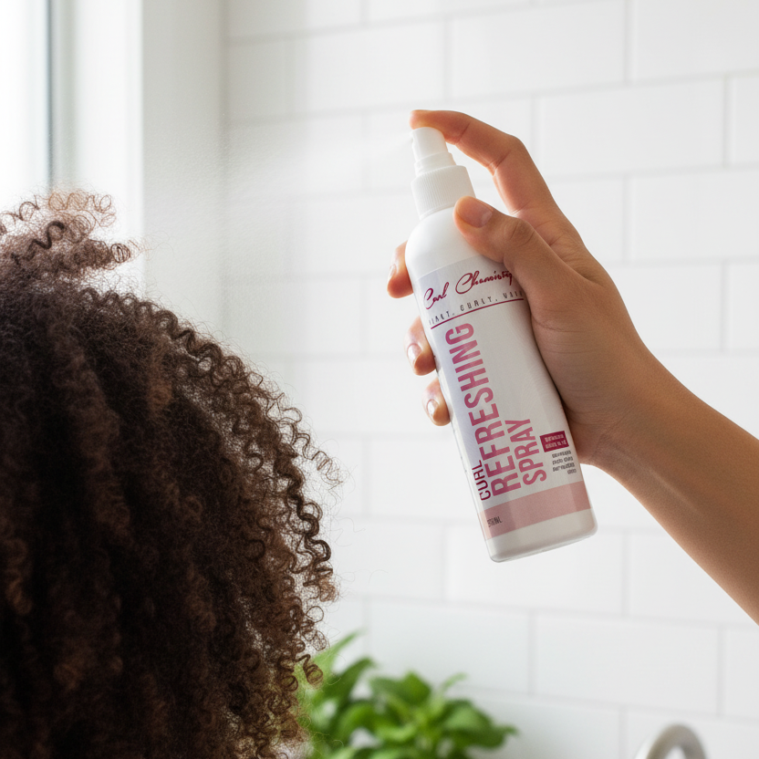 Curl Refreshing Spray with Argan Milk 250ml