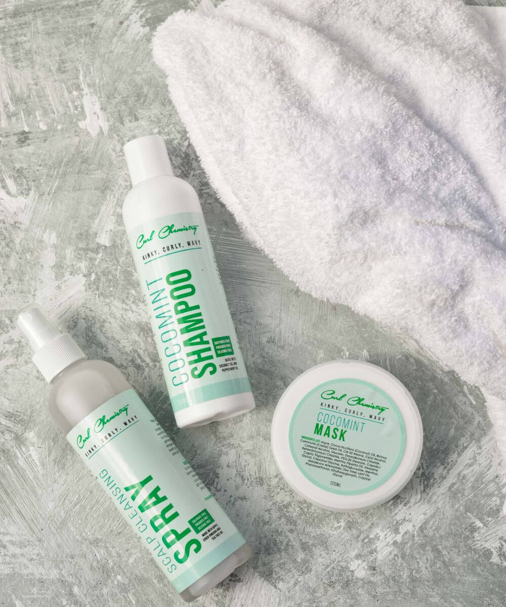 Curl Chemistry Cocomint Scalp Care Range 250ml