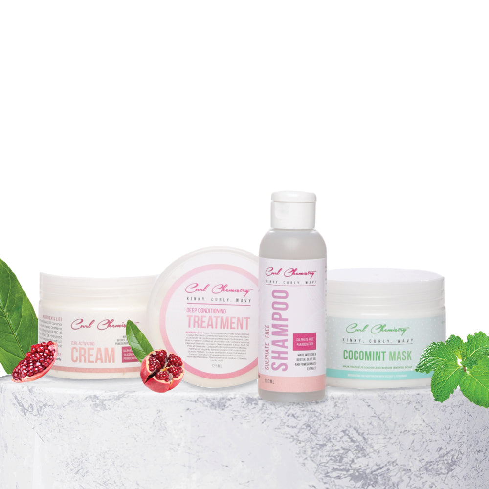 Curl Chemistry Moisture Boost Wash Day Set